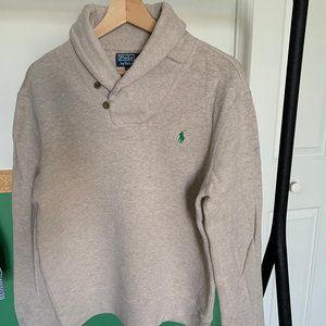 Ralph Lauren Shawl Collar Sweater Size Small